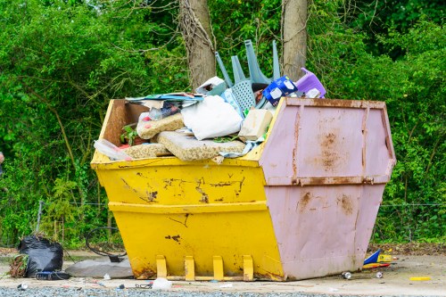 Residential skip permit placement in Camden